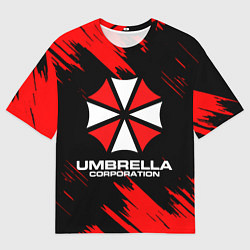 Футболка оверсайз мужская Umbrella Corporation, цвет: 3D-принт