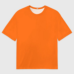 Футболка оверсайз мужская Цвет апельсиновая корка, цвет: 3D-принт