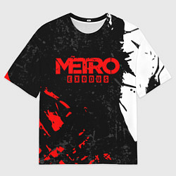 Футболка оверсайз мужская METRO EXODUS, цвет: 3D-принт