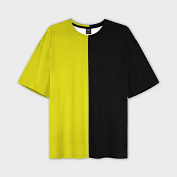 Мужская футболка оверсайз BLACK YELLOW