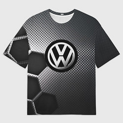 Футболка оверсайз мужская VOLKSWAGEN, цвет: 3D-принт