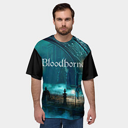 Футболка оверсайз мужская Bloodborne, цвет: 3D-принт — фото 2