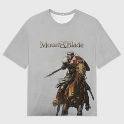 Мужская футболка оверсайз Mount and Blade