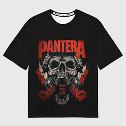 Мужская футболка оверсайз Pantera