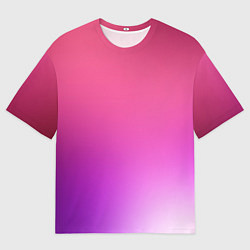 Футболка оверсайз мужская Нежный цвет, цвет: 3D-принт