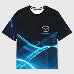 Мужская футболка оверсайз MAZDA