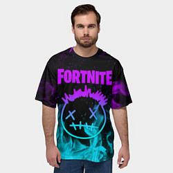 Футболка оверсайз мужская FORTNITE X TRAVIS SCOTT, цвет: 3D-принт — фото 2