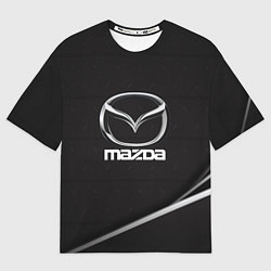 Футболка оверсайз мужская MAZDA, цвет: 3D-принт