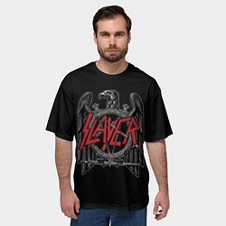Футболка оверсайз мужская Slayer, цвет: 3D-принт — фото 2