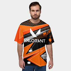 Футболка оверсайз мужская Valorant, цвет: 3D-принт — фото 2