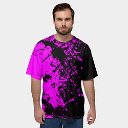 Футболка оверсайз мужская Чёрная магия, цвет: 3D-принт — фото 2