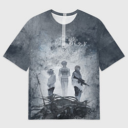 Мужская футболка оверсайз The Promised Neverland