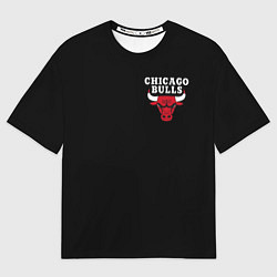 Футболка оверсайз мужская CHICAGO BULLS, цвет: 3D-принт