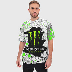 Футболка оверсайз мужская MONSTER ENERGY Z, цвет: 3D-принт — фото 2
