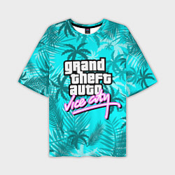 Мужская футболка оверсайз GTA VICE CITY