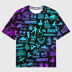 Футболка оверсайз мужская FORTNITE, цвет: 3D-принт