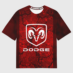 Мужская футболка оверсайз DODGE