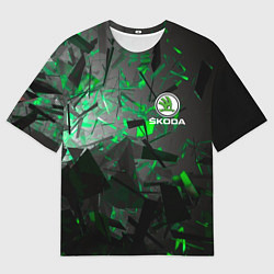 Мужская футболка оверсайз SKODA