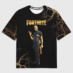 Футболка оверсайз мужская Gold Midas Fortnite 2, цвет: 3D-принт