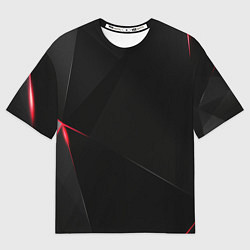 Футболка оверсайз мужская DARK, цвет: 3D-принт