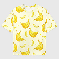 Футболка оверсайз мужская Банана, цвет: 3D-принт