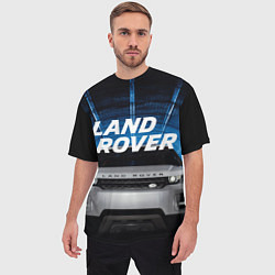 Футболка оверсайз мужская LAND ROVER, цвет: 3D-принт — фото 2