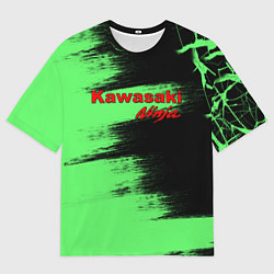 Мужская футболка оверсайз Kawasaki