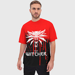 Футболка оверсайз мужская The Witcher, цвет: 3D-принт — фото 2