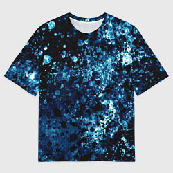 Футболка оверсайз мужская Абстракция жидкость, цвет: 3D-принт