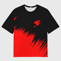 Футболка оверсайз мужская Fairy Tail, цвет: 3D-принт