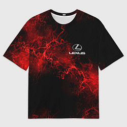 Мужская футболка оверсайз LEXUS