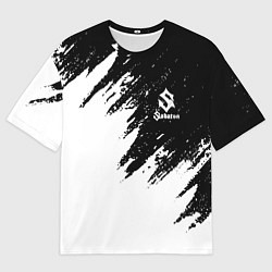 Футболка оверсайз мужская Sabaton, цвет: 3D-принт