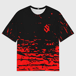 Мужская футболка оверсайз Sabaton