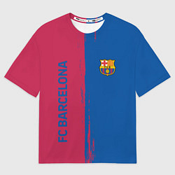 Футболка оверсайз мужская BARSELONA, цвет: 3D-принт
