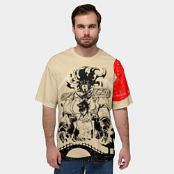 Футболка оверсайз мужская JoJo Bizarre Adventure, цвет: 3D-принт — фото 2