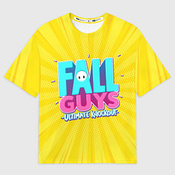 Футболка оверсайз мужская Fall Guys, цвет: 3D-принт