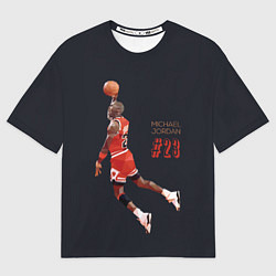 Футболка оверсайз мужская MICHAEL JORDAN, цвет: 3D-принт