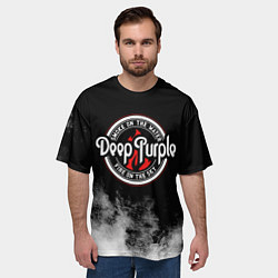 Футболка оверсайз мужская Deep Purple, цвет: 3D-принт — фото 2