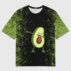 Футболка оверсайз мужская Авокадо, цвет: 3D-принт