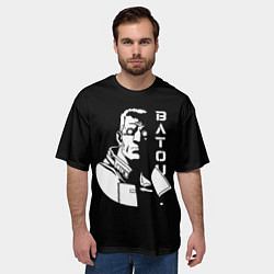Футболка оверсайз мужская Бато, цвет: 3D-принт — фото 2