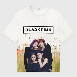 Футболка оверсайз мужская BlackPink, цвет: 3D-принт