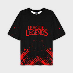 Футболка оверсайз мужская League of legends, цвет: 3D-принт