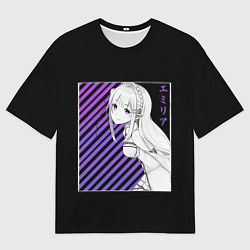 Футболка оверсайз мужская Re:Zero, цвет: 3D-принт