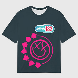 Мужская футболка оверсайз Blink 182