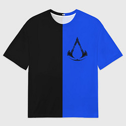 Футболка оверсайз мужская Assassins Creed Valhalla, цвет: 3D-принт