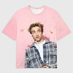 Футболка оверсайз мужская ROBERT PATTINSON, цвет: 3D-принт