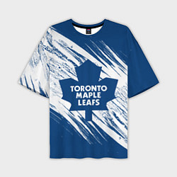 Мужская футболка оверсайз Toronto Maple Leafs,