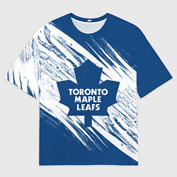 Футболка оверсайз мужская Toronto Maple Leafs,, цвет: 3D-принт