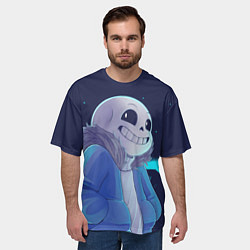 Футболка оверсайз мужская UNDERTALE, цвет: 3D-принт — фото 2