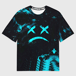 Футболка оверсайз мужская Lil Peep, цвет: 3D-принт